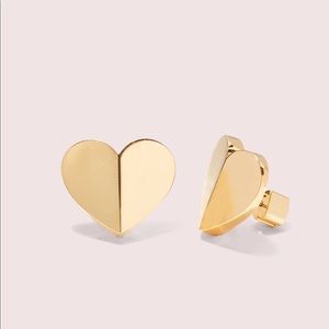 heritage spade heart statement studs